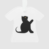 猫ことわざこんにちは オーナメント (正面)