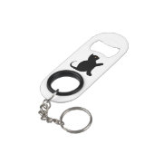 猫ことわざこんにちは キーホルダー栓抜き (裏面アングル)