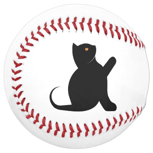 猫ことわざこんにちは ソフトボール (正面左)