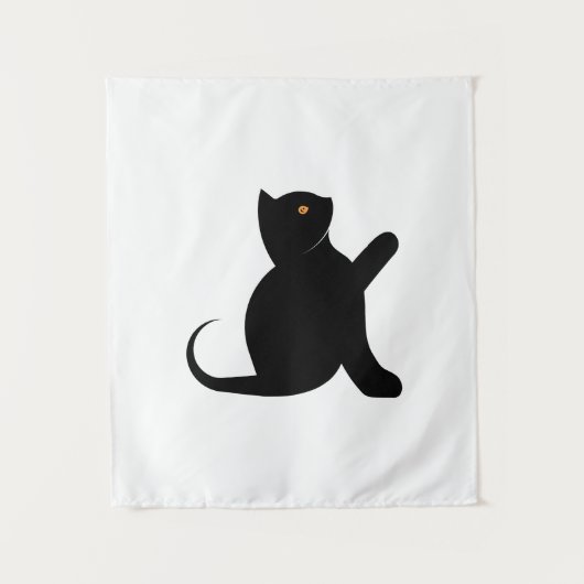 猫ことわざこんにちは タペストリー (正面)