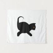 猫ことわざこんにちは タペストリー (正面(横))