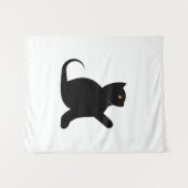 猫ことわざこんにちは タペストリー (正面(横))