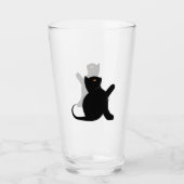 猫ことわざこんにちは タンブラーグラス (正面)