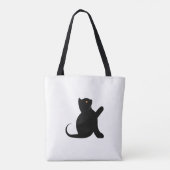 猫ことわざこんにちは トートバッグ (裏面)
