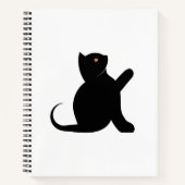 猫ことわざこんにちは ノートブック (正面)