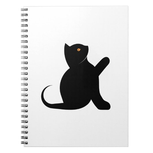 猫ことわざこんにちは ノートブック (正面)