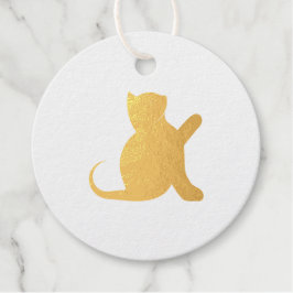 猫ことわざこんにちは フェイバータグ