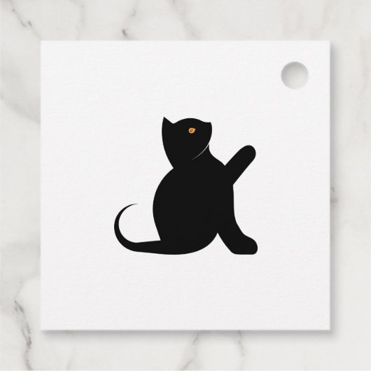 猫ことわざこんにちは フェイバータグ (裏面)