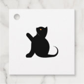 猫ことわざこんにちは フェイバータグ (正面)