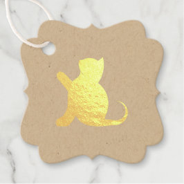 猫ことわざこんにちは フェイバータグ