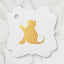 猫ことわざこんにちは フェイバータグ