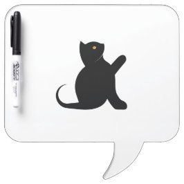 猫ことわざこんにちは ホワイトボード