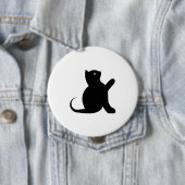 猫ことわざこんにちは 缶バッジ (インサイチュ)