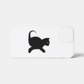 猫ことわざこんにちは iPhoneケース (裏面横)