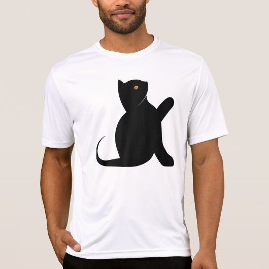 猫ことわざこんにちは Tシャツ (正面)