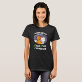 猫ことわざ怠け者ことわざグンピー20 Tシャツ (正面フル)