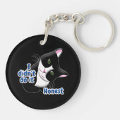 猫じゃない キーホルダー (裏面)