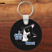 猫じゃない キーホルダー (正面)