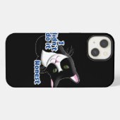 猫じゃない iPhoneケース (裏面横)