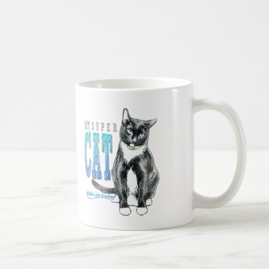 猫すごい コーヒーマグカップ (右)