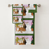 猫たちが担当している バスタオルセット (インサイチュ)