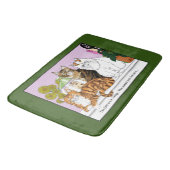 猫たちが担当している バスマット (アングル)