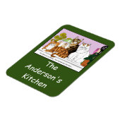 猫たちが担当している マグネット (左側)