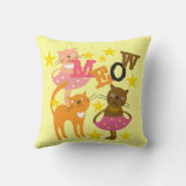 猫たちが略奪する クッション (裏面)