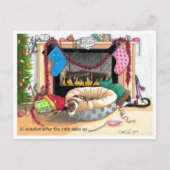 猫たちが目を覚ますから10分 ポストカード (正面)