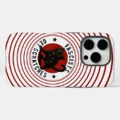 猫たちの反ファシズム Case-Mate iPhoneケース (裏面 (横))