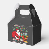 猫たちみんなクリスマス フェイバーボックス (裏面サイド)