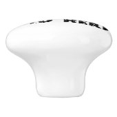 猫たち – みんな不機嫌 セラミックノブ (側面)