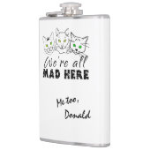 猫たち – みんな不機嫌 フラスク (左)