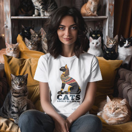 猫たち – 紀元前3000年から愛された Tシャツ