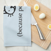 猫だって吸 キッチンタオル (四つ折り)