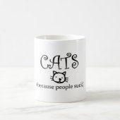 猫だって吸 コーヒーマグカップ (中央)