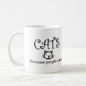 猫だって吸 コーヒーマグカップ (左)