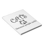 猫だって吸 ノートパッド (アングル)