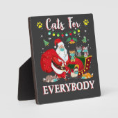 猫だらけのクリスマス フォトプラーク (正面)