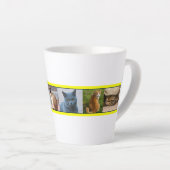 猫ちゃんどこでも カフェラテマグ (右アングル)