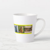 猫ちゃんどこでも カフェラテマグ (右)