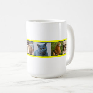 猫ちゃんどこでも コーヒーマグカップ