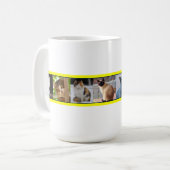 猫ちゃんどこでも コーヒーマグカップ (正面左)