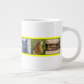 猫ちゃんどこでも ジャンボコーヒーマグカップ (右)
