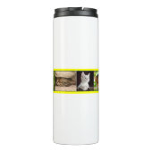 猫ちゃんどこでも タンブラー (裏面)