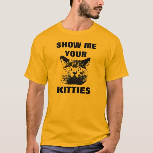 猫ちゃんのTシャツ Tシャツ (正面)