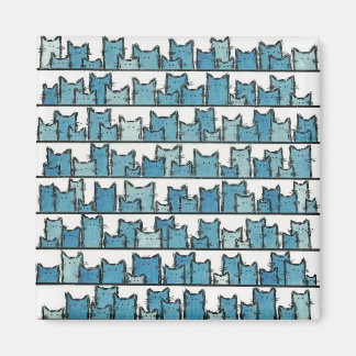 猫ちゃんは私を青い磁石にしない マグネット