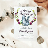 猫ちゃんウェディングシャワー 招待状