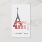 猫ちゃんズインパリ 名刺 (裏面)