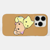 猫ちゃん漫画の猫のかわいい Case-Mate iPhoneケース (裏面 (横))